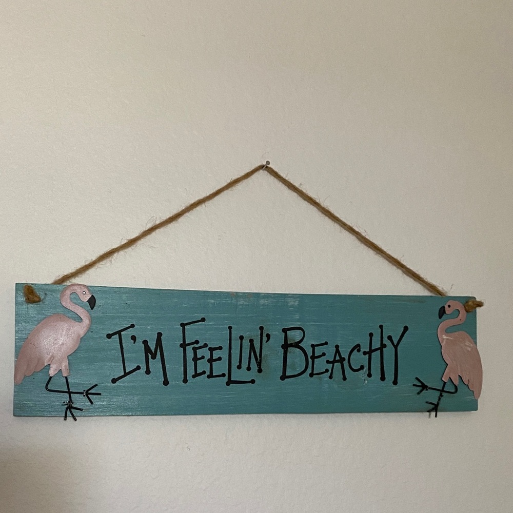 Beachy sign